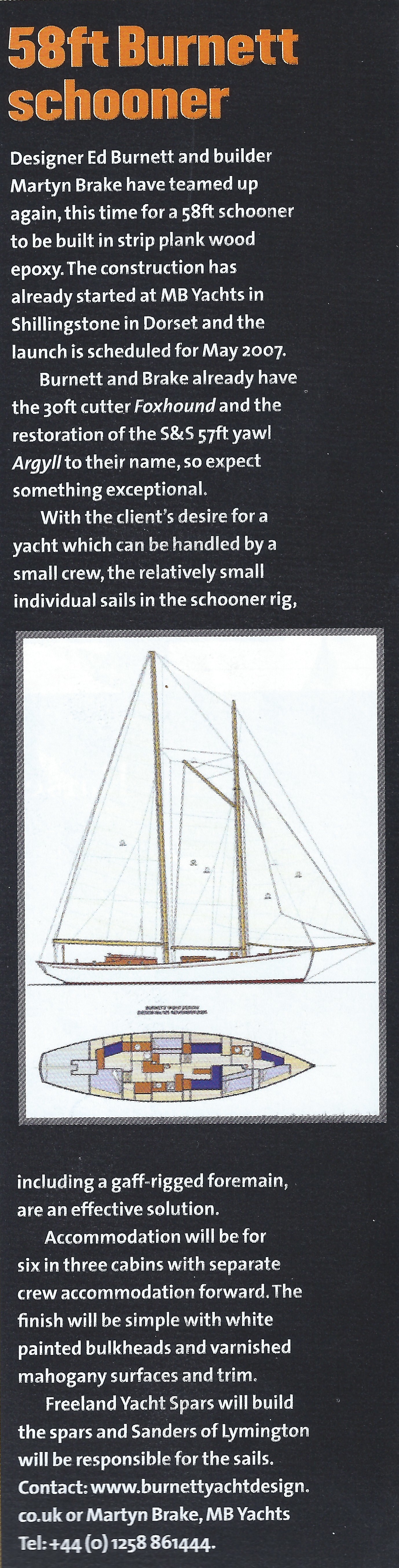 Yachting World Magazine  February Issue 2006