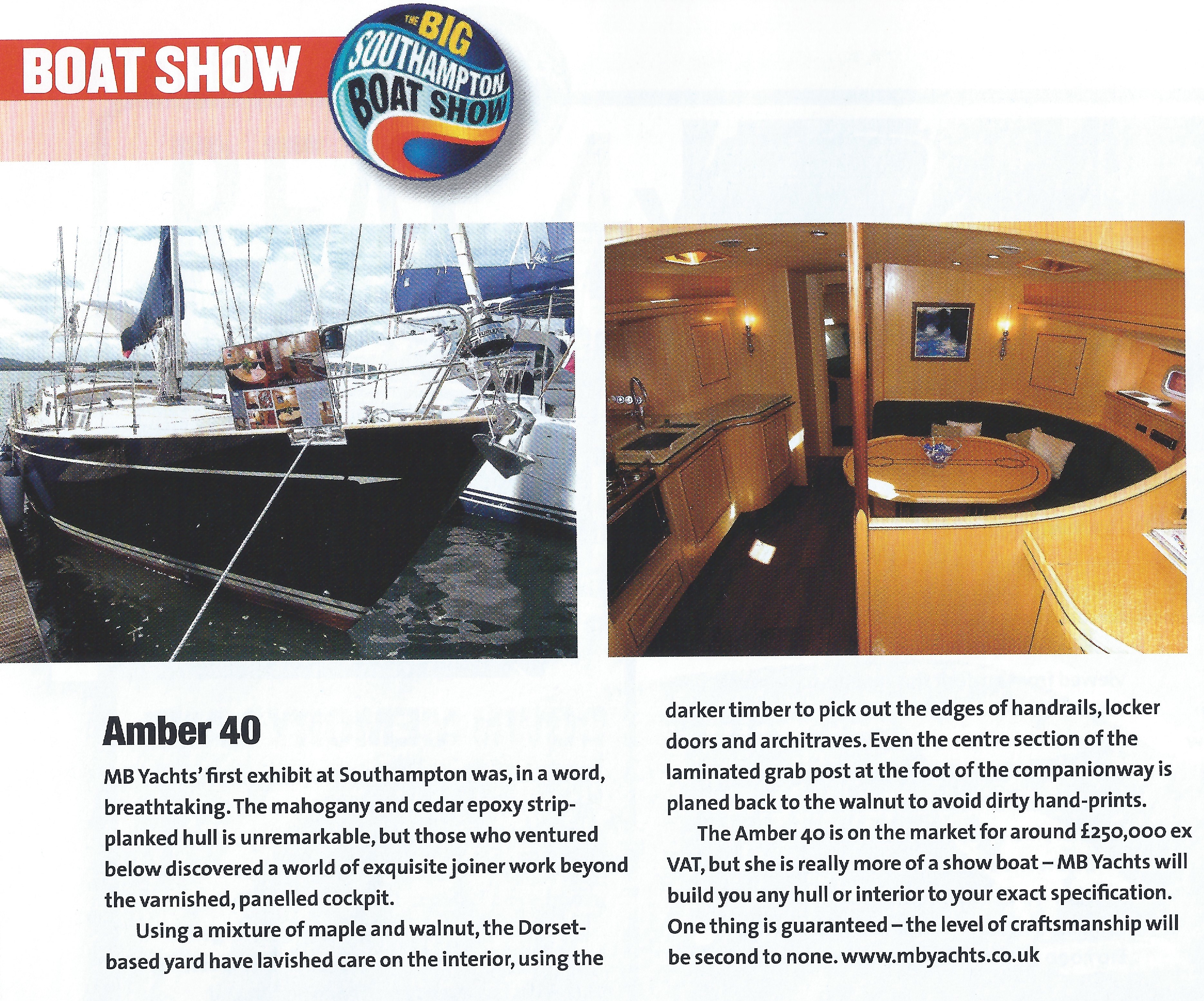 Yachting World Magazine   November Issue 2005